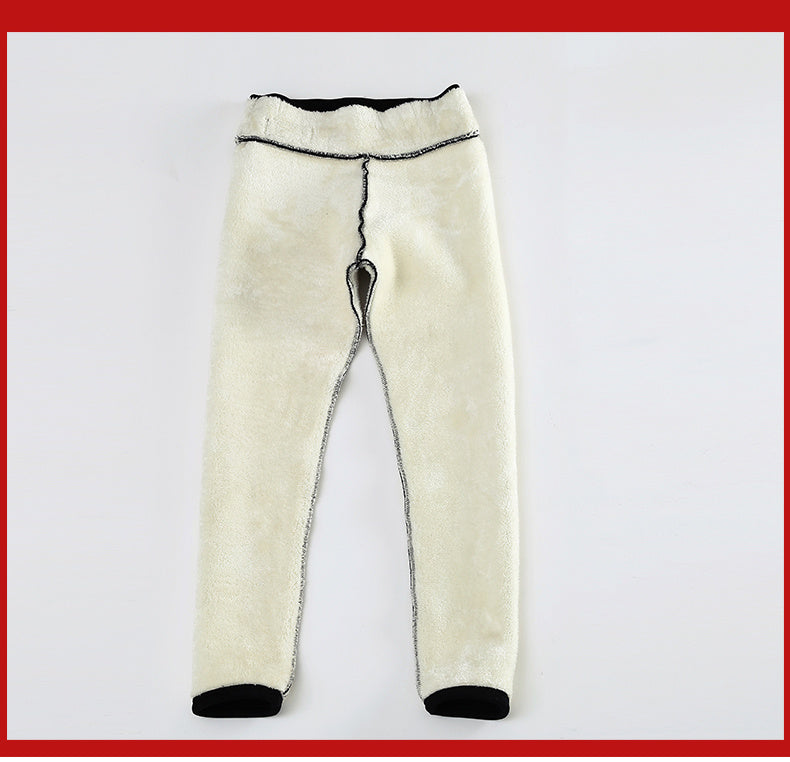 Mysiga vinterleggings med hög midja – Håll dig varm i stil!