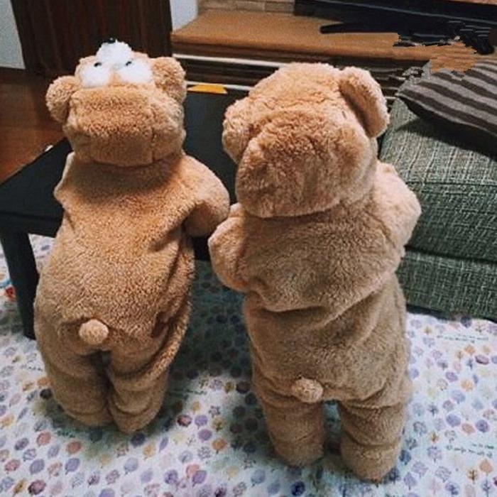 Gosig Teddy-Romper för Baby – Perfekt för Vintern